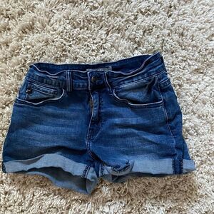 WOMENS KANCAN JEAN SHORTS SIZE 7/27